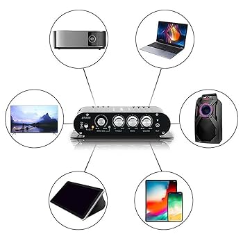 Amazon | Bskivd -838 HiFi 2.1 チャンネル パワーアンプ 802